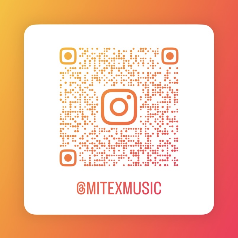 QR Code for Instagram @mitexmusic